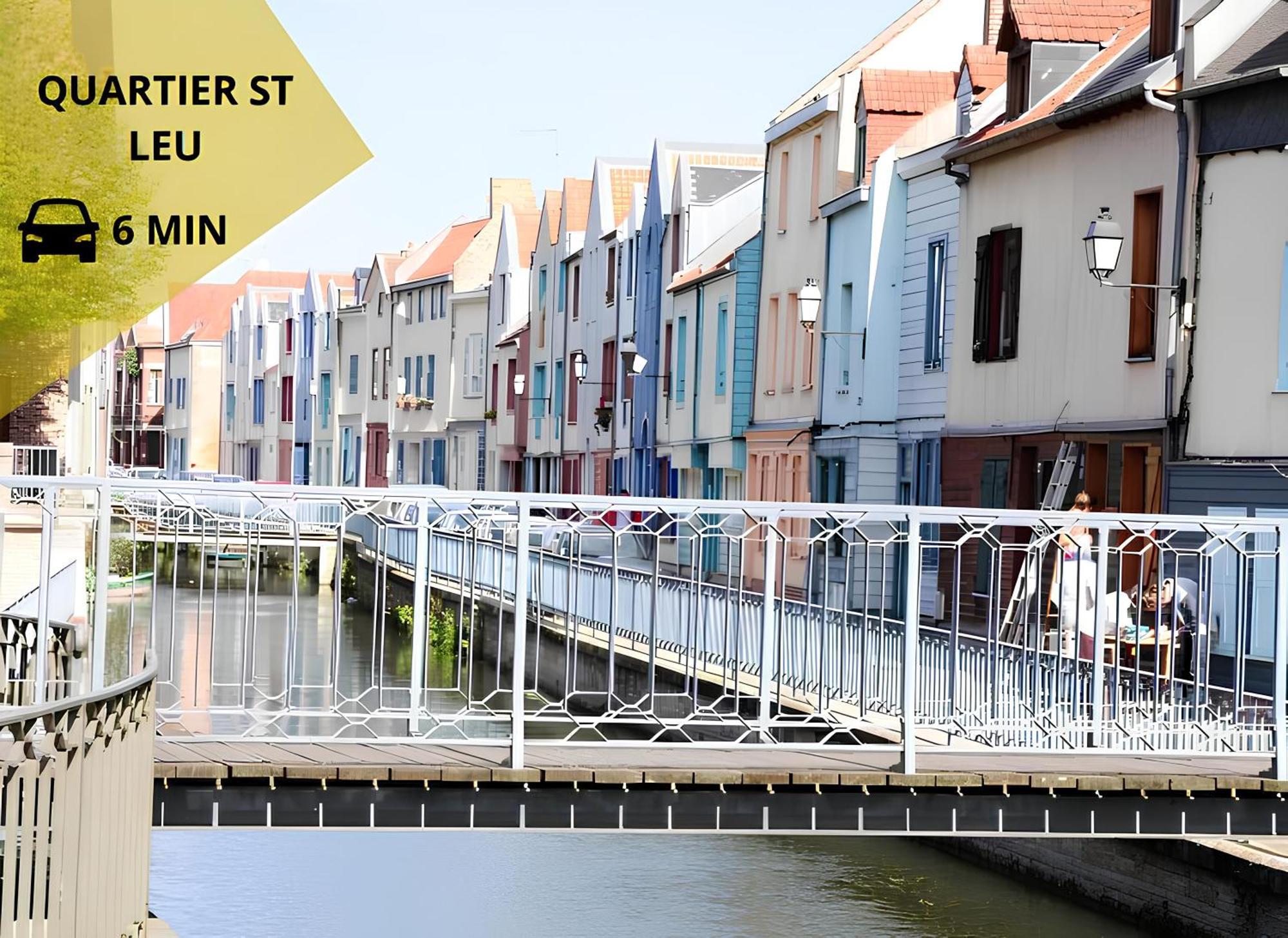400M Gare&Centre Ville, Seche Linge, Local Velo Amiens Zewnętrze zdjęcie